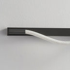 Flexible Silicone Tube LED Wall Light — Black