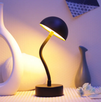 FlexLamp: Wireless LED Table Lamp with Modern Mushroom Design & Touch Dimmer – for Living Room & Nightstand