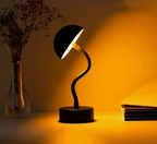 FlexLamp: Wireless LED Table Lamp with Modern Mushroom Design & Touch Dimmer – for Living Room & Nightstand