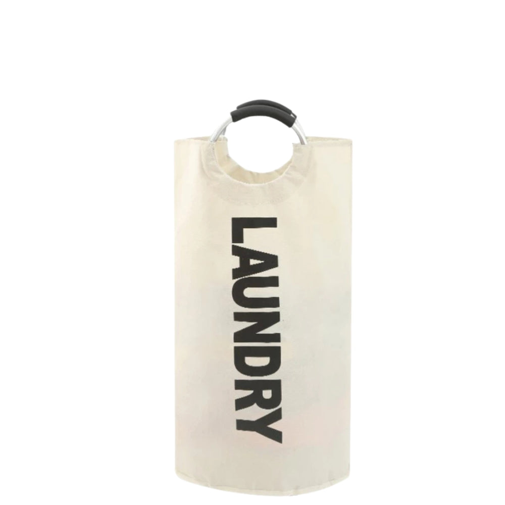 FlexiLaden: Collapsible Laundry Basket – Water-Repellent, Durable & Perfect for Large Loads