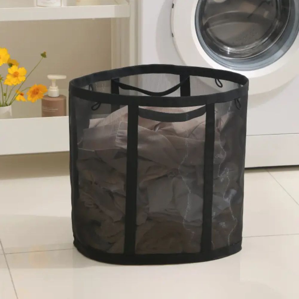 FlexiWashing: Designer Laundry Basket – Foldable, Portable, and Practical for Home and Student Dormitories