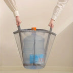 FlexiWashing: Designer Laundry Basket – Foldable, Portable, and Practical for Home and Student Dormitories