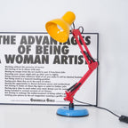 Adjustable Multi-Joint Desk Lamp — Blue, Red & Yellow