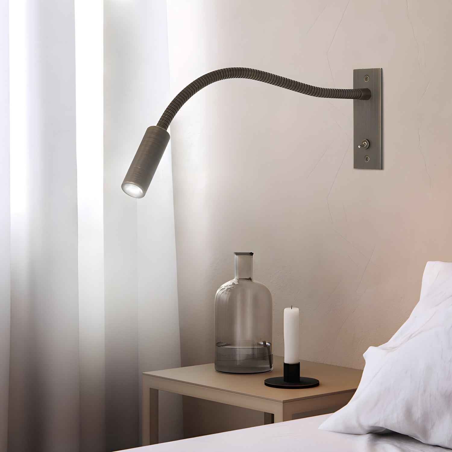 Brix LED Wandlamp | Flexibele Arm, Minimalistisch Design