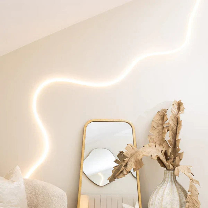 Flexible LED Light Strip for Stylish Wall Decoration – Seven-color light, Easy Installation, Perfect for Mood Lighting