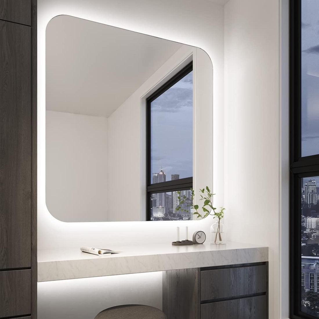 Flexible LED Light Strip for Stylish Wall Decoration – Seven-color light, Easy Installation, Perfect for Mood Lighting