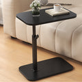 FlexivoLift: Height-Adjustable Side Table with Wooden Top & Sturdy Metal Frame – for Living Room & Bedroom