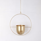 Breeze Hanging Planter | Minimalist Iron Design, Wall or Ceiling Mount