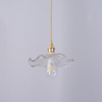FloraGlanz: Hibiscus LED Pendant Light in Modern Floral Design