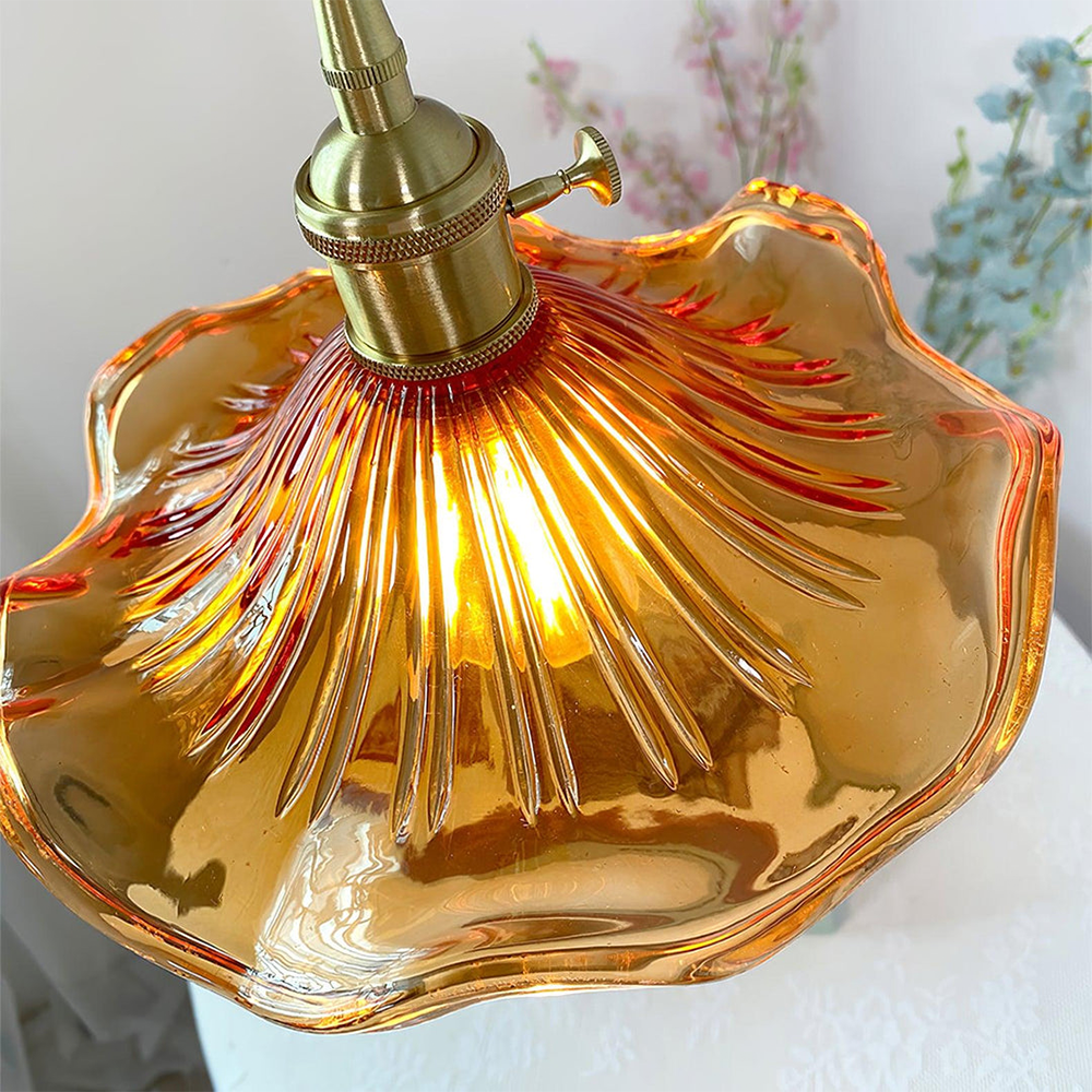 FloraGlanz: Hibiscus LED Pendant Light in Modern Floral Design