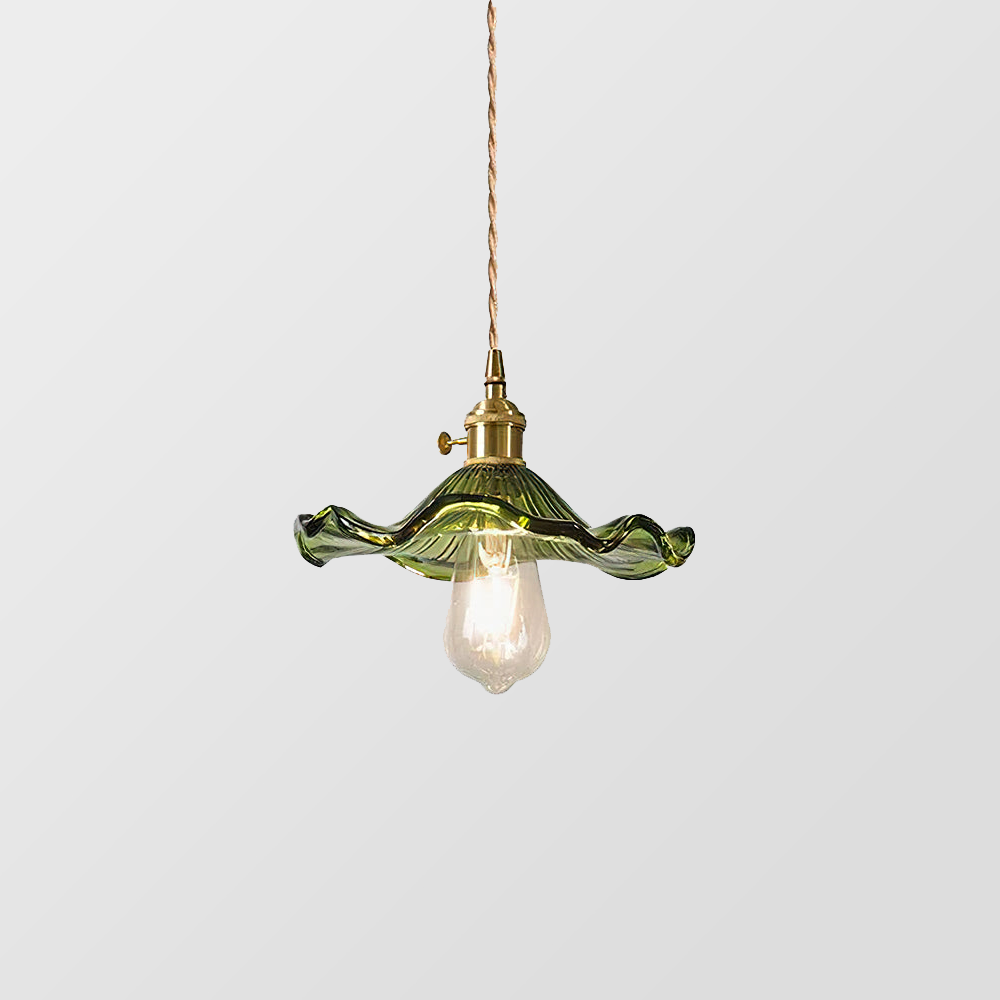FloraGlanz: Hibiscus LED Pendant Light in Modern Floral Design