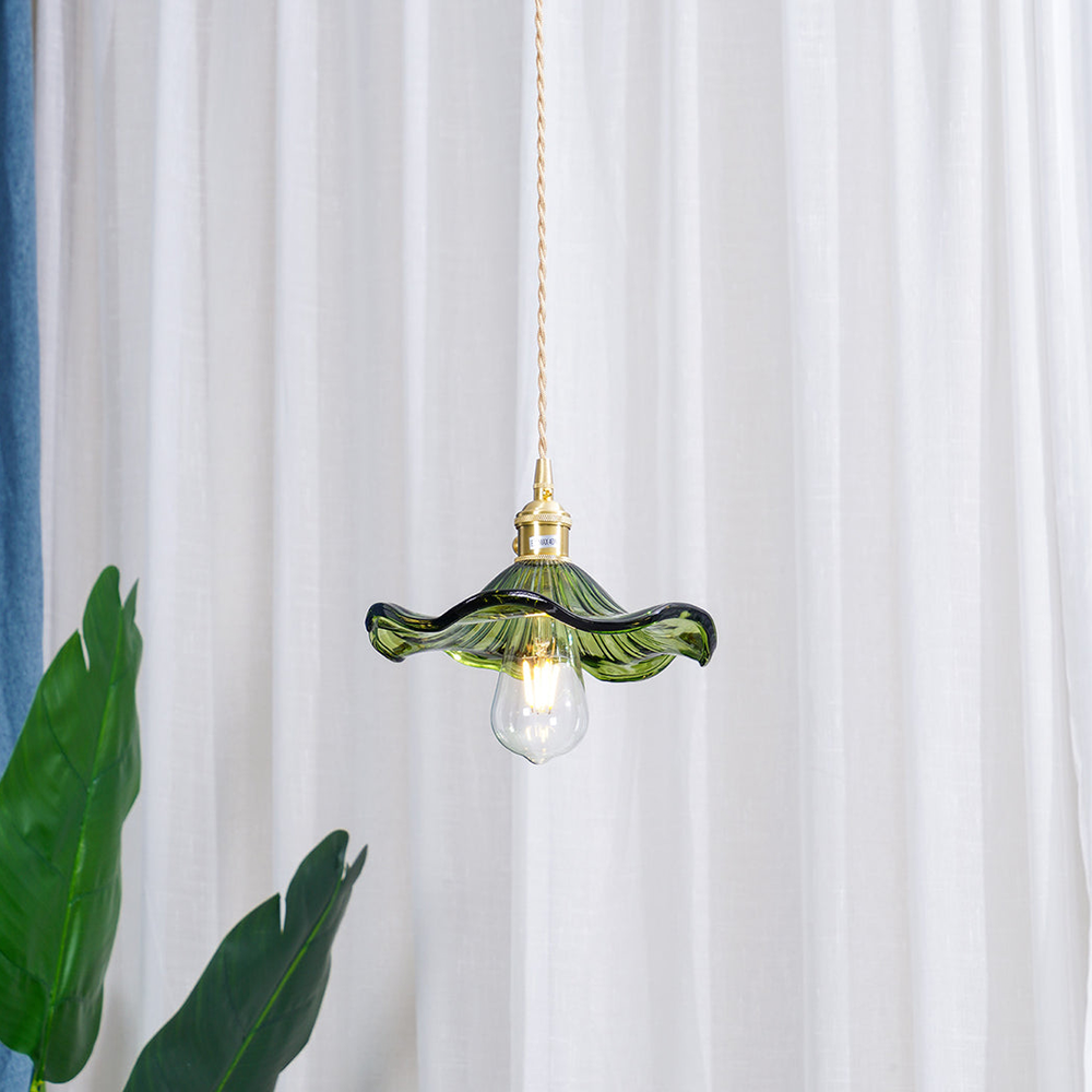 FloraGlanz: Hibiscus LED Pendant Light in Modern Floral Design