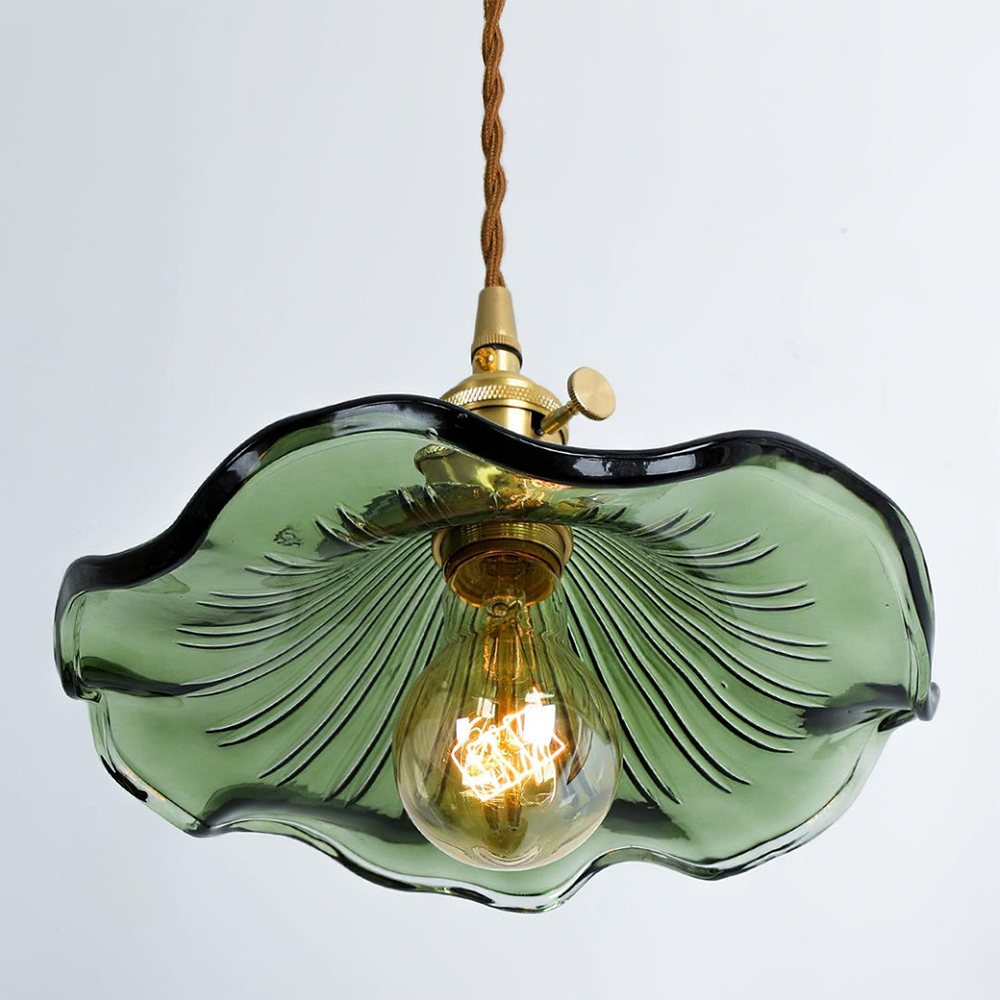 FloraGlanz: Hibiscus LED Pendant Light in Modern Floral Design