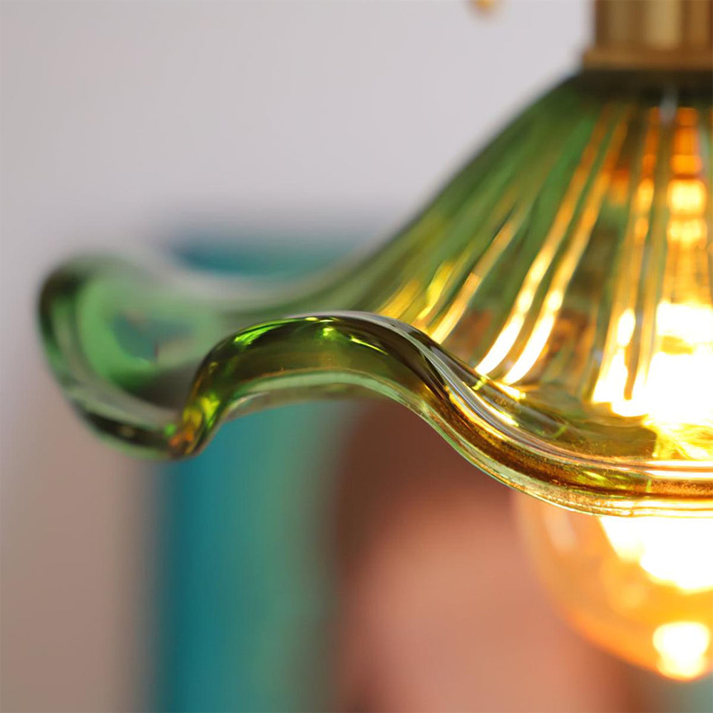 FloraGlanz: Hibiscus LED Pendant Light in Modern Floral Design