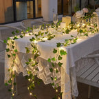 Floravine: Flower and Leaf String Lights – Romantic Decoration for Christmas & Weddings