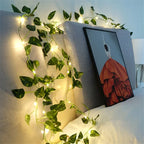 Floravine: Flower and Leaf String Lights – Romantic Decoration for Christmas & Weddings