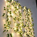 Floravine: Flower and Leaf String Lights – Romantic Decoration for Christmas & Weddings