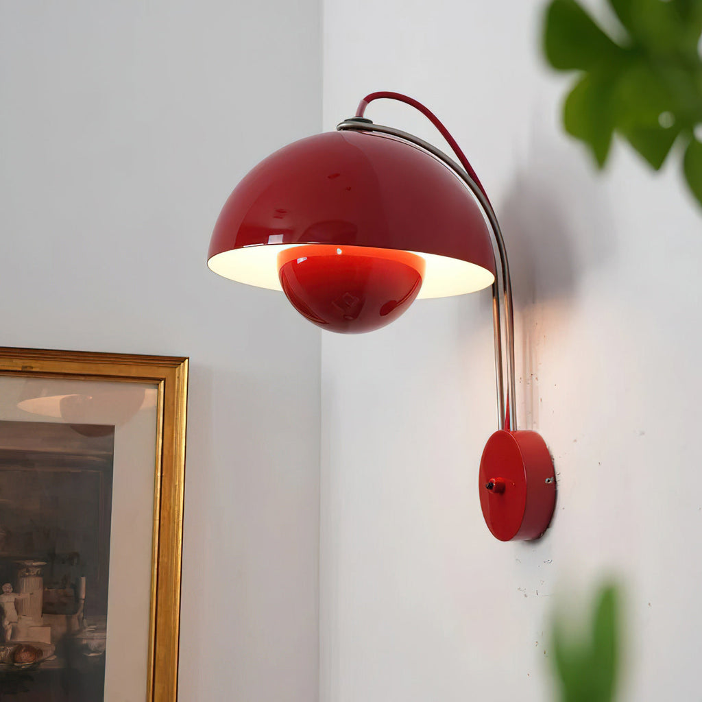 Twin-Dome Semi-Sphere Wall Lamp — 13 Dopamine Colors