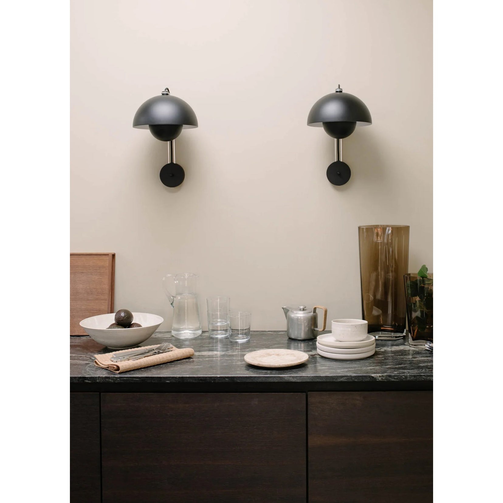Twin-Dome Semi-Sphere Wall Lamp — 13 Dopamine Colors
