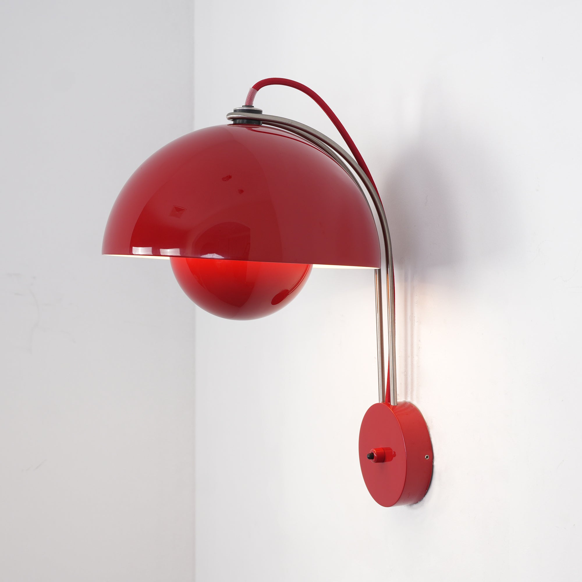 Twin-Dome Semi-Sphere Wall Lamp — 13 Dopamine Colors