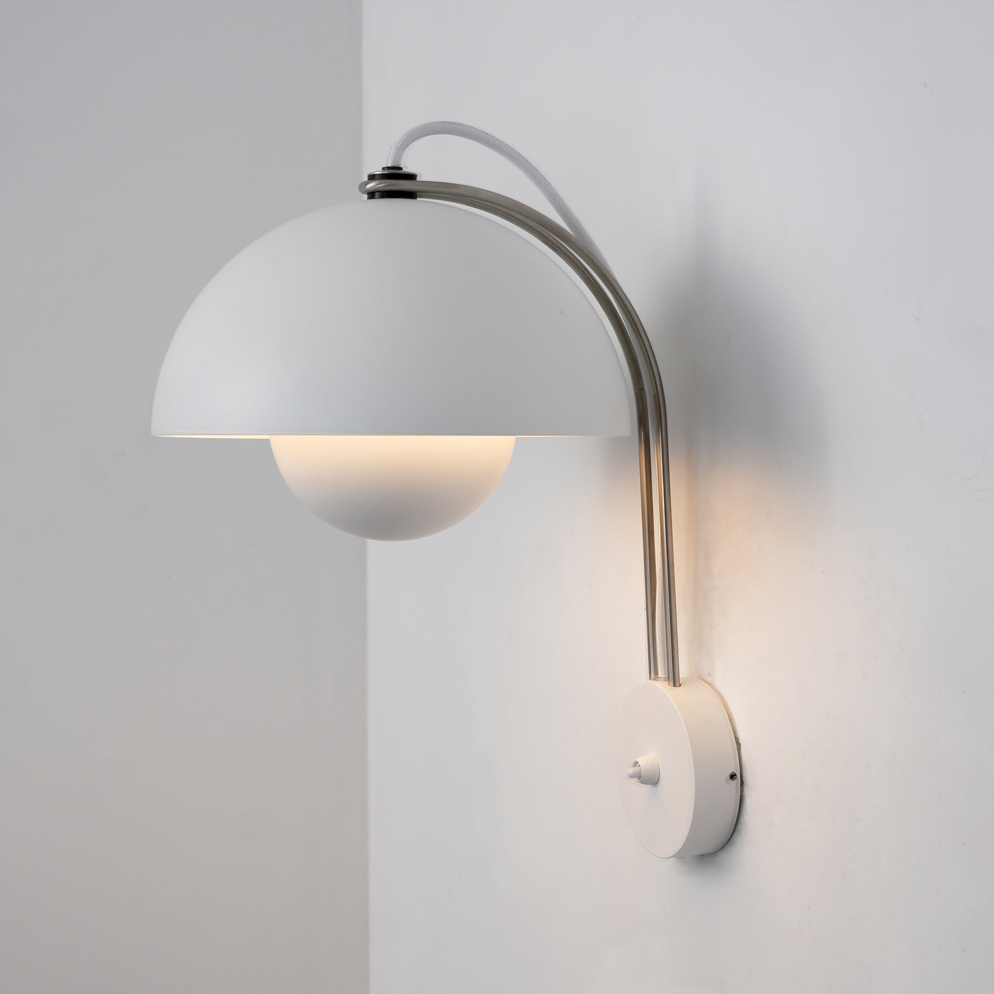 Twin-Dome Semi-Sphere Wall Lamp — 13 Dopamine Colors