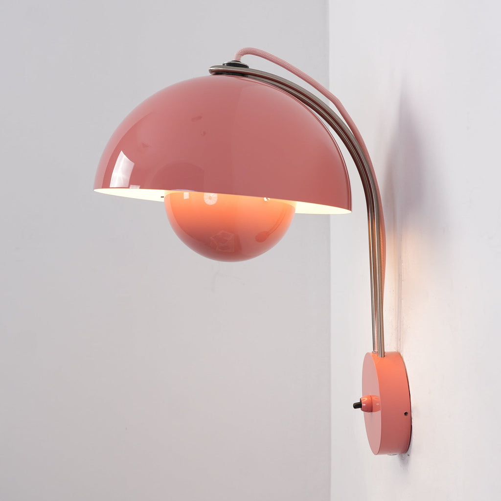 Twin-Dome Semi-Sphere Wall Lamp — 13 Dopamine Colors