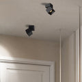 Adjustable Cube LED Ceiling Light, Semi-Flush Mount, Dimmable, Aluminum