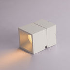 Adjustable Cube LED Ceiling Light, Semi-Flush Mount, Dimmable, Aluminum