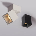 Adjustable Cube LED Ceiling Light, Semi-Flush Mount, Dimmable, Aluminum
