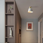 Flush Mount Ceiling Light, Wrought Iron, Hardwired, E27 Bulb Base