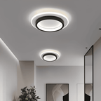 Ceiling Light Round Acrylic Built In LED Warm White Indoor Fixture