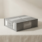 Foldable Bed Sheet Organizer Fabric Linen Storage Box