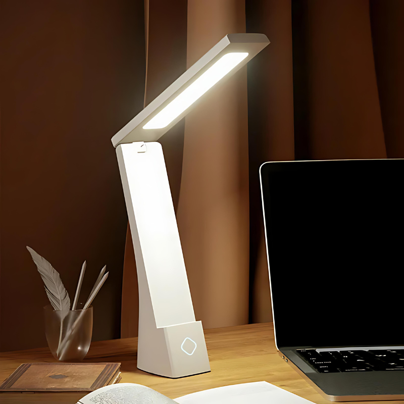 Table Lamp Foldable LED 6W Touch Control Aluminum Plastic 35 cm Black White