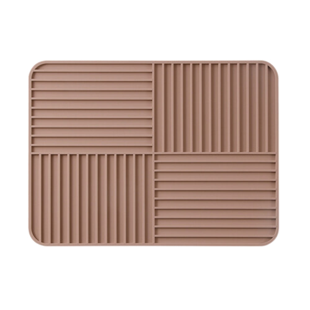 Dish Drying Mat Silicone Foldable Heat Resistant Kitchen Mat