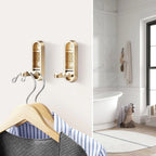 Foldable Wall Hook, Zinc Alloy, 18kg Capacity, Screw Mounted