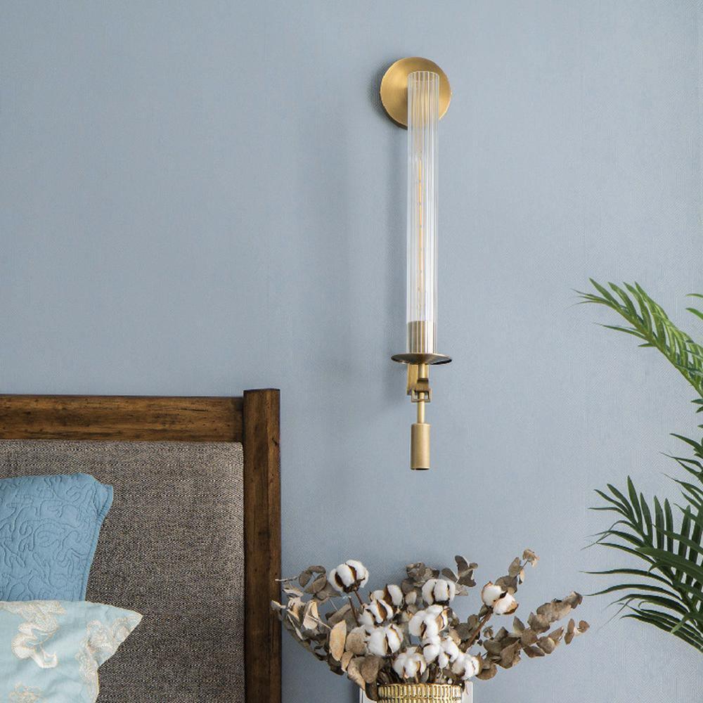 Vionna - Old-fashioned Glass Wall Lamp