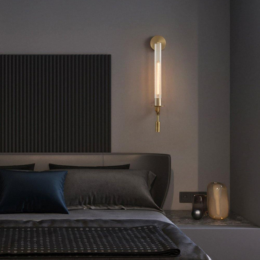 Vionna - Old-fashioned Glass Wall Lamp