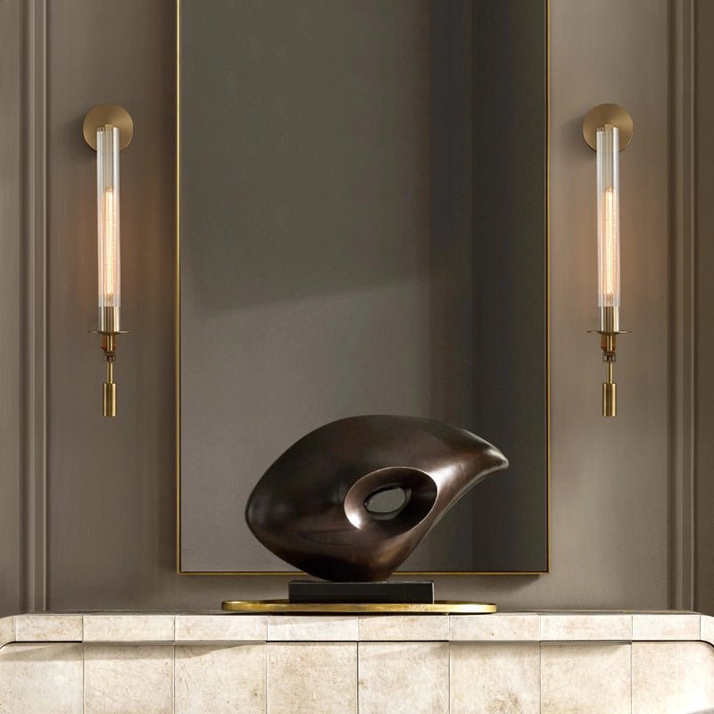 Vionna - Old-fashioned Glass Wall Lamp