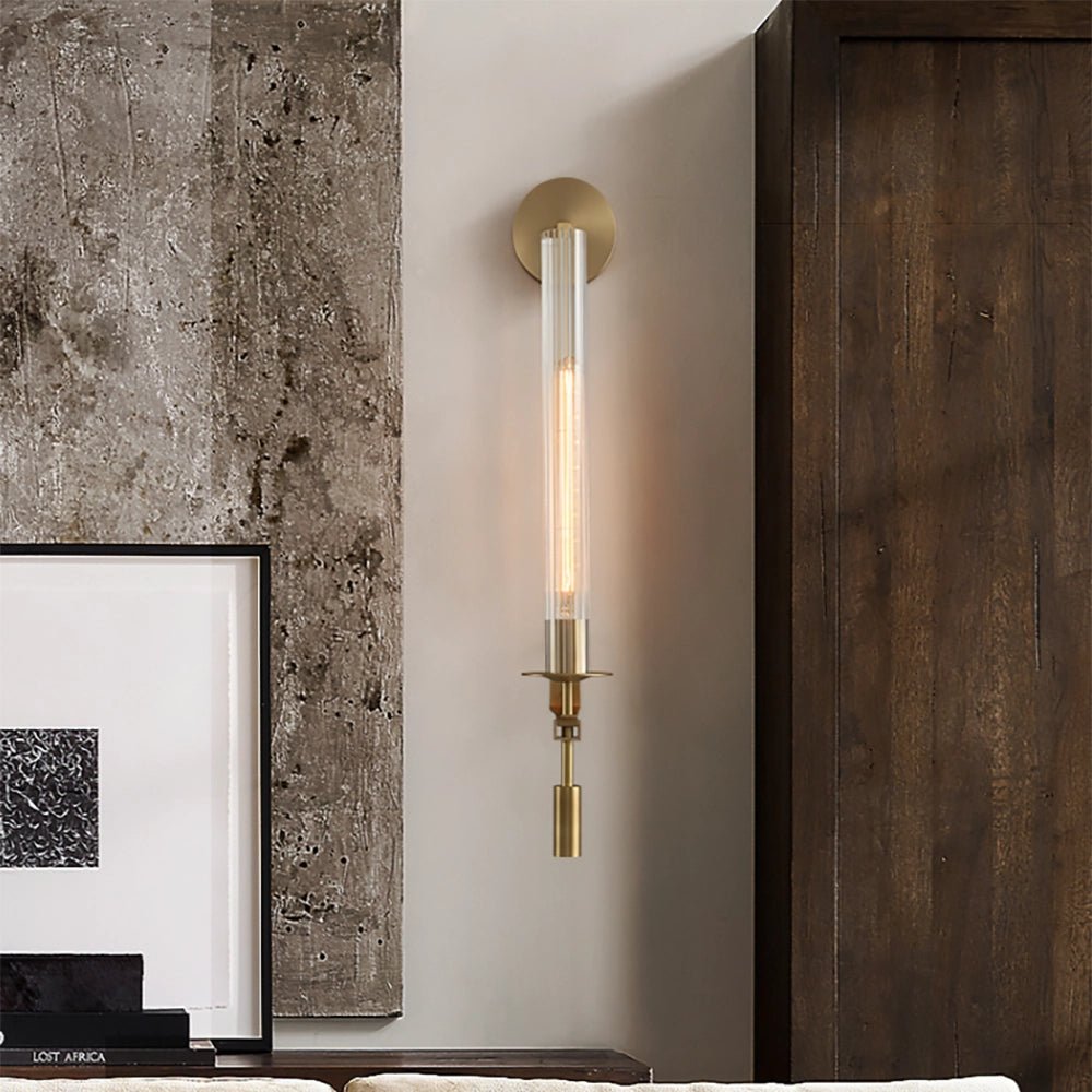 Vionna - Old-fashioned Glass Wall Lamp