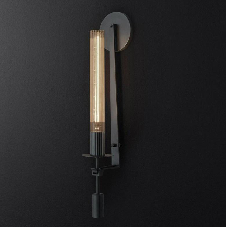 Vionna - Old-fashioned Glass Wall Lamp