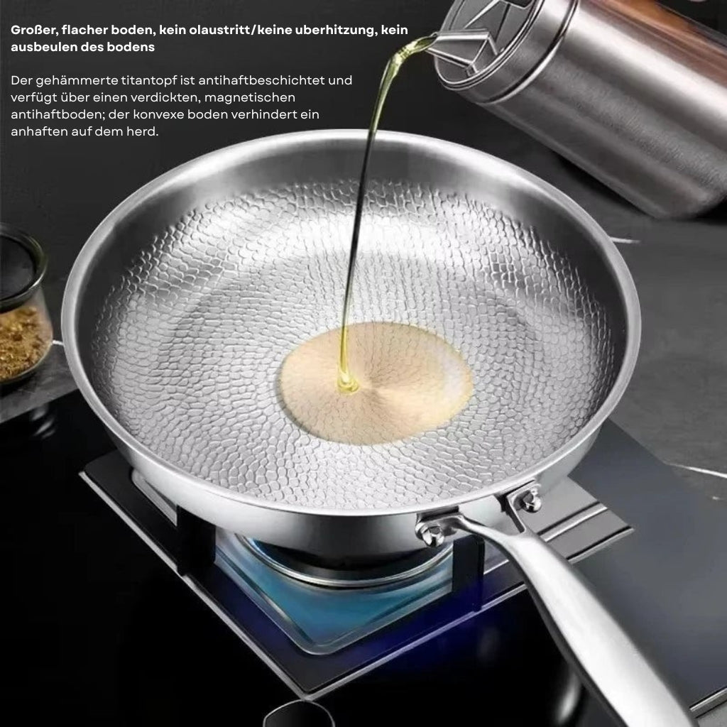 Forgeon: Titan Frying Pan with Natural Non-Stick Coating and Induction Compatibility – for Daily Use