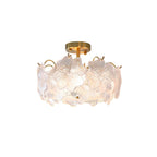 Four-Leaf Clover Glass Ceiling Light