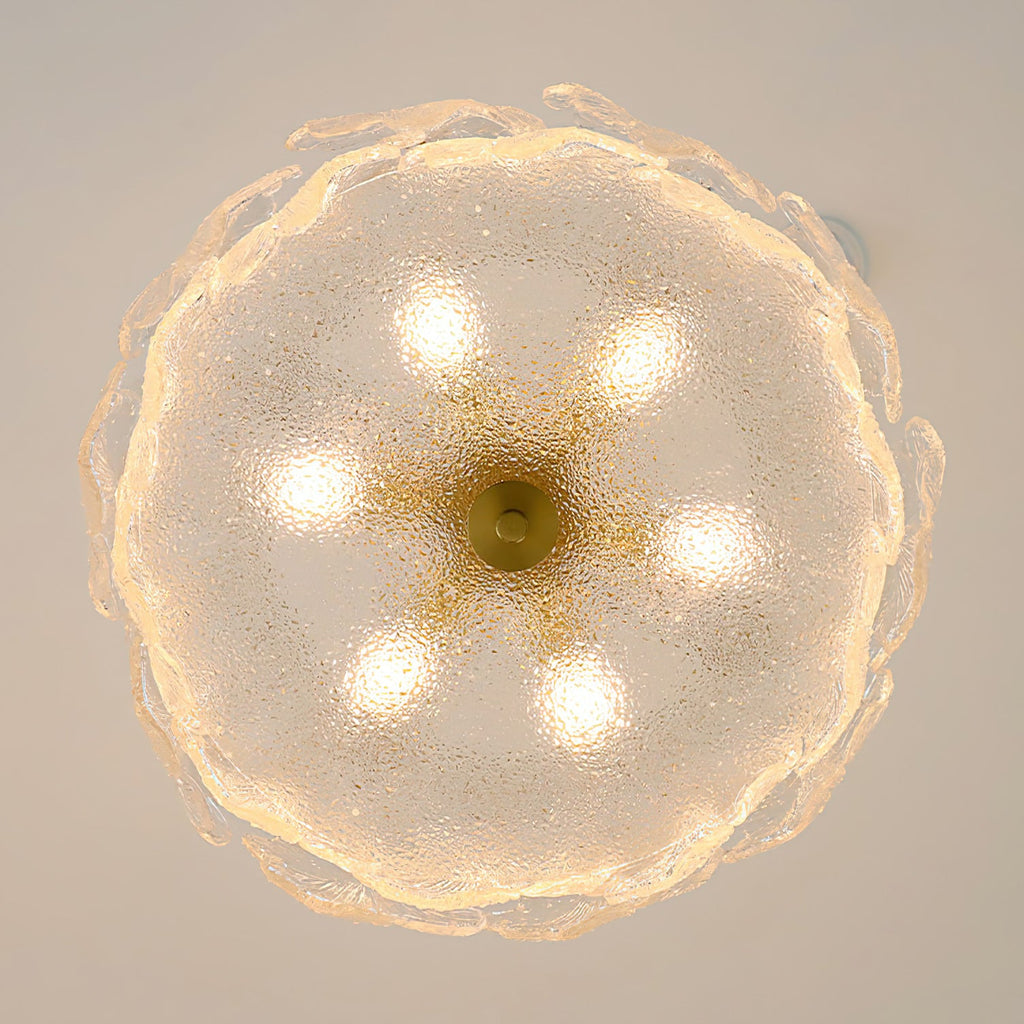 Four-Leaf Clover Glass Ceiling Light