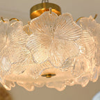 Four-Leaf Clover Glass Ceiling Light
