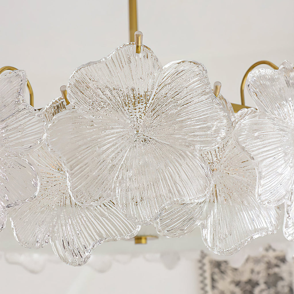 Four-Leaf Clover Glass Ceiling Light
