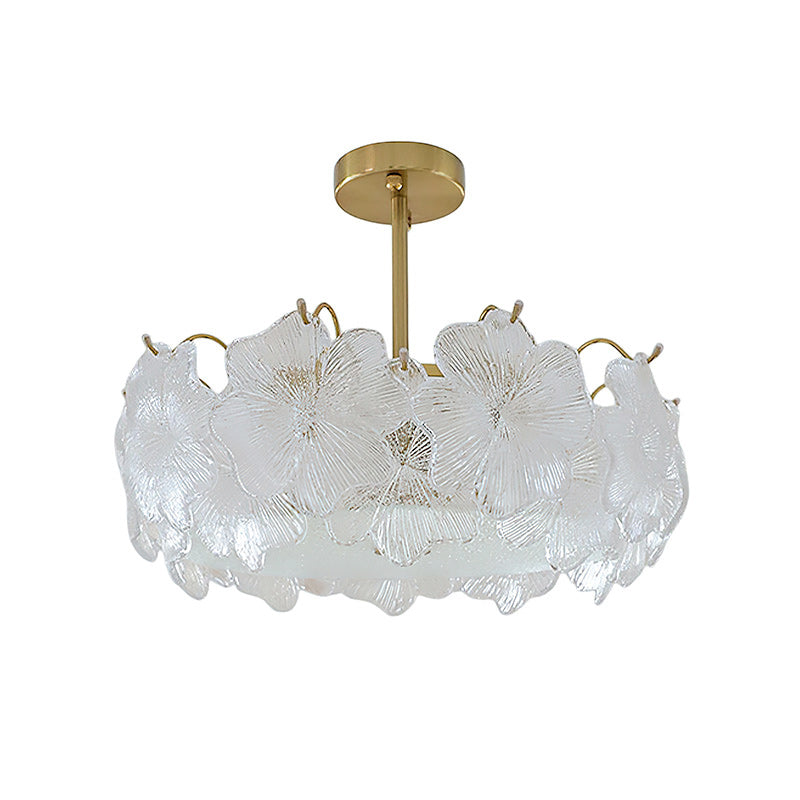 Four-Leaf Clover Glass Ceiling Light