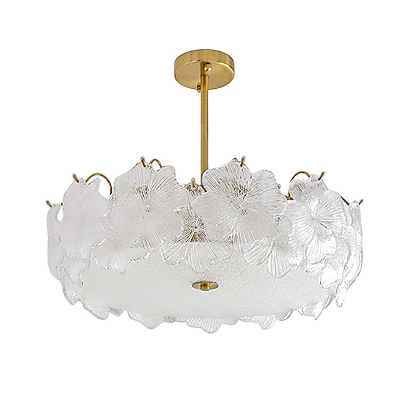 Four-Leaf Clover Glass Ceiling Light