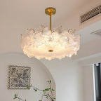 Four-Leaf Clover Glass Ceiling Light