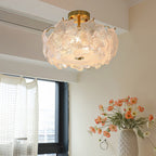 Four-Leaf Clover Glass Ceiling Light
