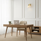 Franklin Brass and Glass Cone Wall Light